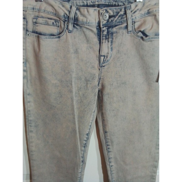 Juniors Pac Sun Oyster Gray Skinniest Denim‎ Jeans New With Tags Size 9 - Picture 16 of 16